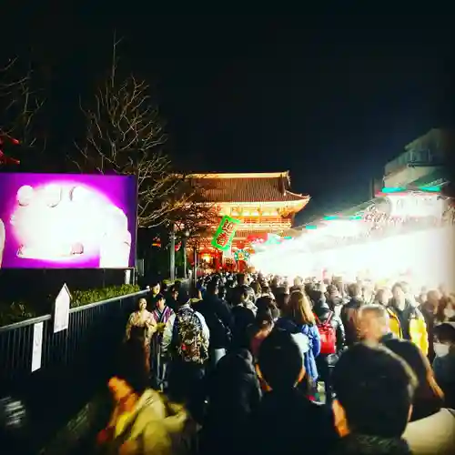 浅草寺の初詣