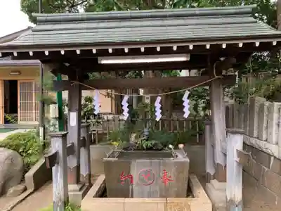 日枝神社の手水舎