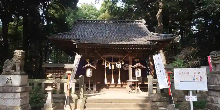 間々田八幡宮の本殿・本堂