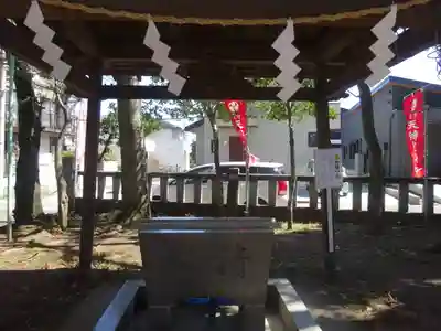 天縛皇神社の手水舎