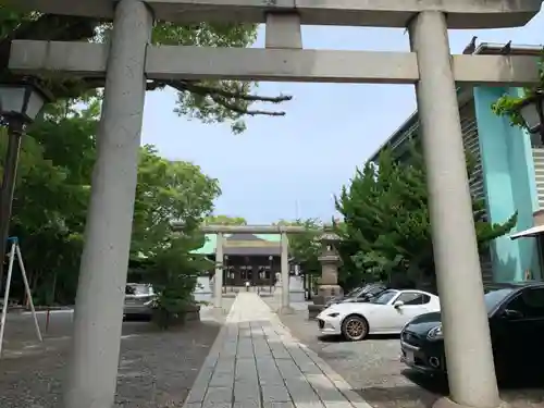 智方神社の鳥居