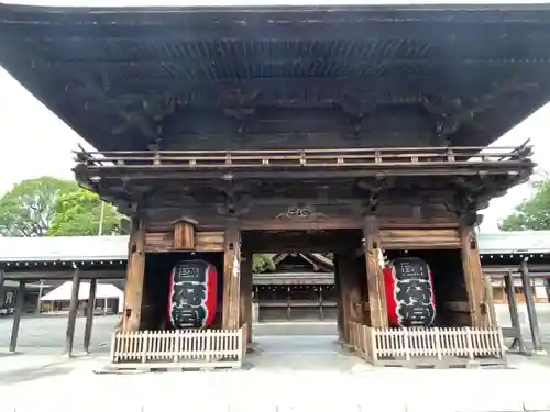 尾張大國霊神社（国府宮）の山門・神門