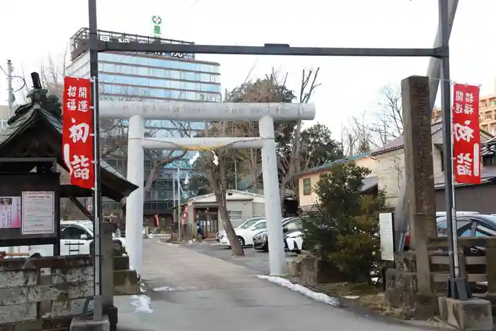 阿邪訶根神社の鳥居