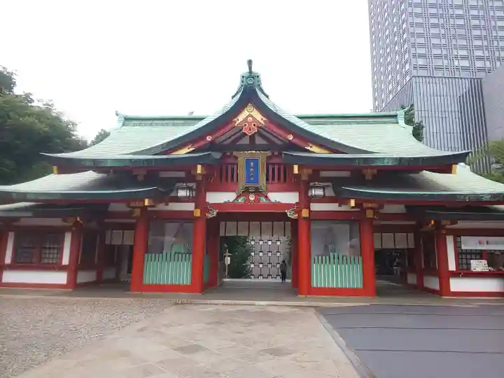 日枝神社の本殿・本堂