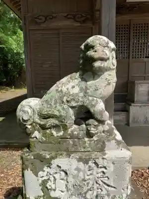 熊野神社の狛犬