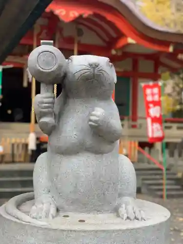 戸部杉山神社の狛犬