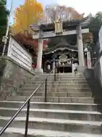 石川町諏訪神社の鳥居
