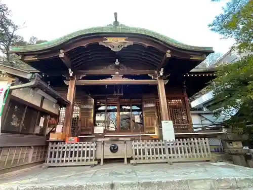 御田八幡神社の本殿・本堂