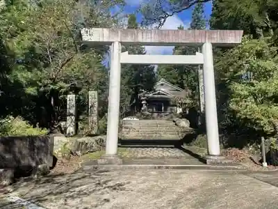 恵那神社の鳥居