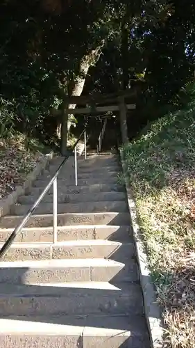 宇迦神社の鳥居