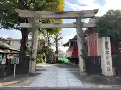 麻布氷川神社の鳥居