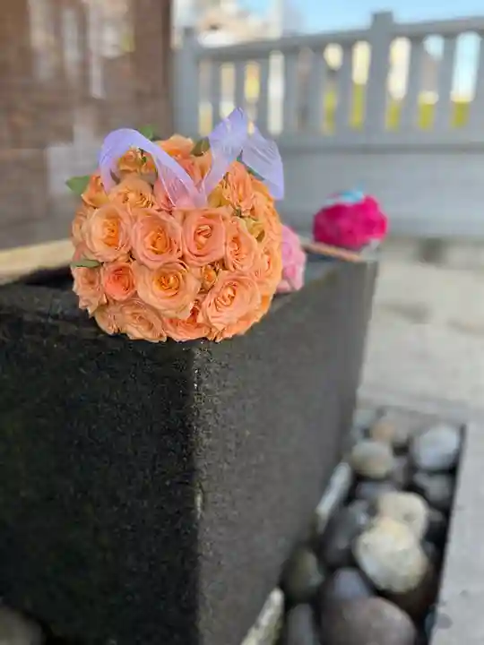 上尾御嶽神社の手水舎