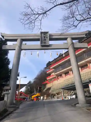 阿賀神社の鳥居