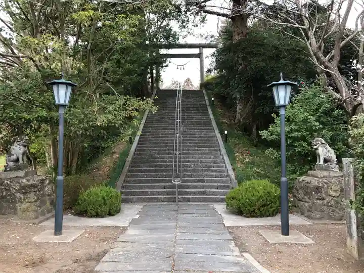 涌谷神社の鳥居