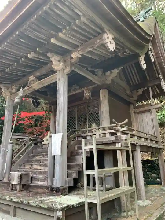 八坂神社・境内社川枯社の本殿・本堂