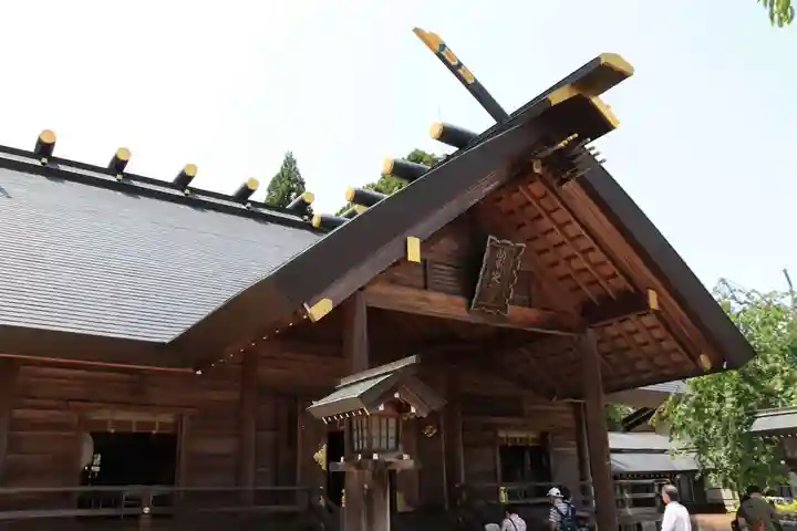 開成山大神宮の本殿・本堂