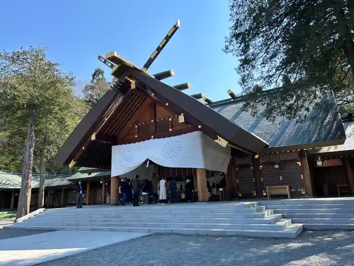 北海道神宮の本殿・本堂