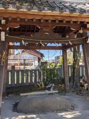 御井神社の手水舎