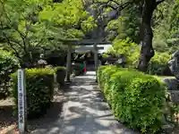 瀧三柱神社の鳥居