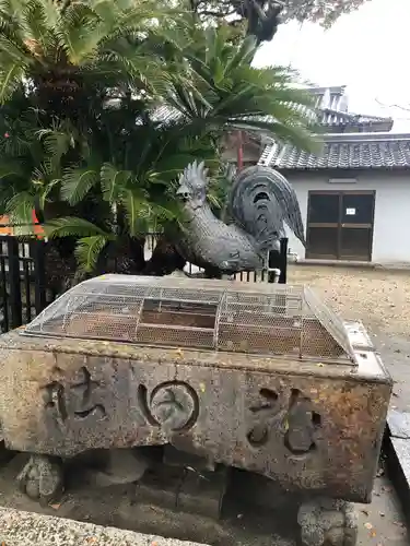 龍田神社の手水舎