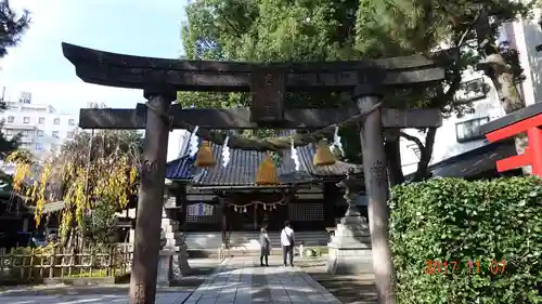 安江八幡宮の鳥居