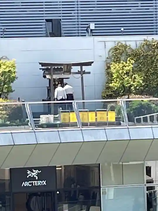ラゾーナ出雲神社の鳥居