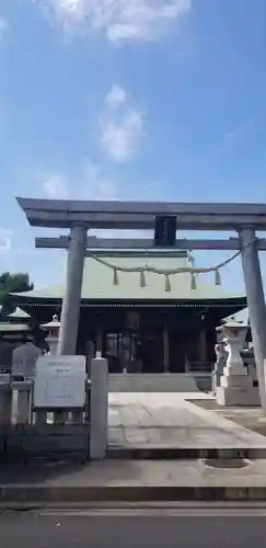 水元神社の鳥居