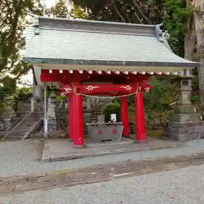素鵞神社の手水舎