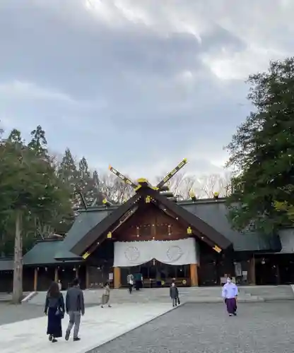 北海道神宮の本殿・本堂