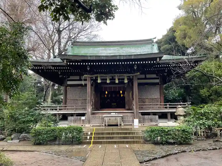 奥澤神社の本殿・本堂