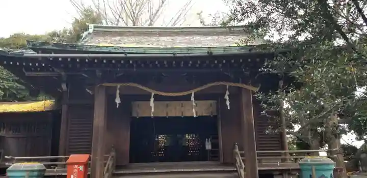 諏方神社の本殿・本堂