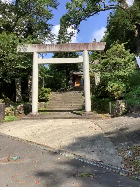 恵那神社の鳥居