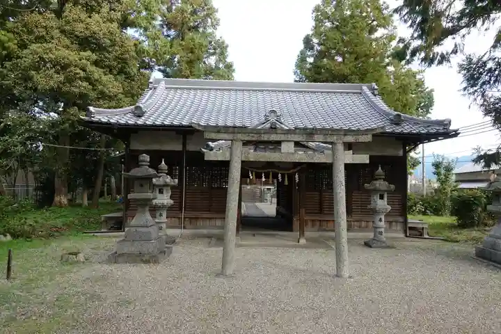 鷺栖神社の本殿・本堂