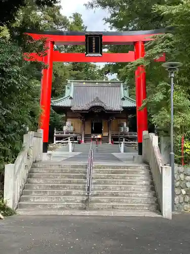 白笹稲荷神社の鳥居