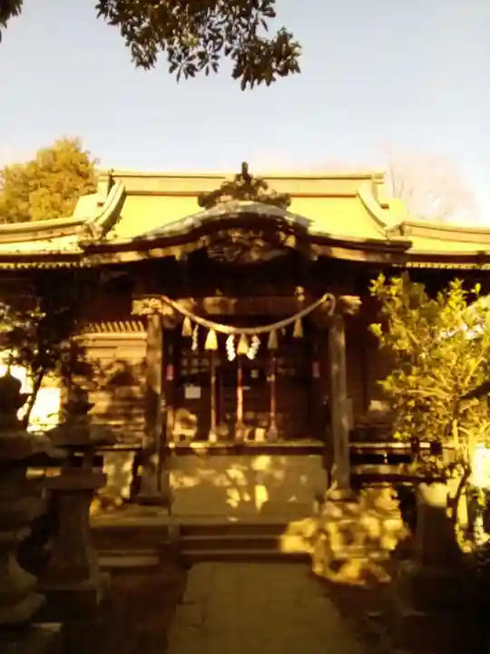 飯綱神社の本殿・本堂