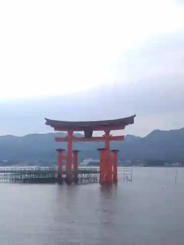 厳島神社の鳥居