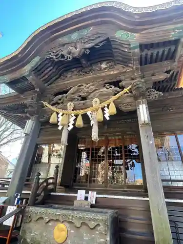 取手八坂神社の本殿・本堂