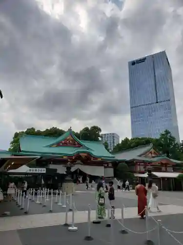 日枝神社の本殿・本堂