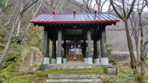 大雪山層雲峡神社の本殿