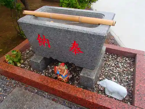 高久蕎高神社の手水舎