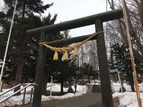 上野幌神社の鳥居