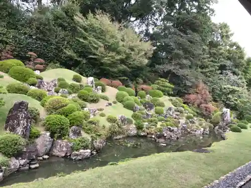 龍潭寺の庭園