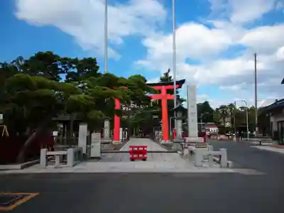 竹駒神社の鳥居