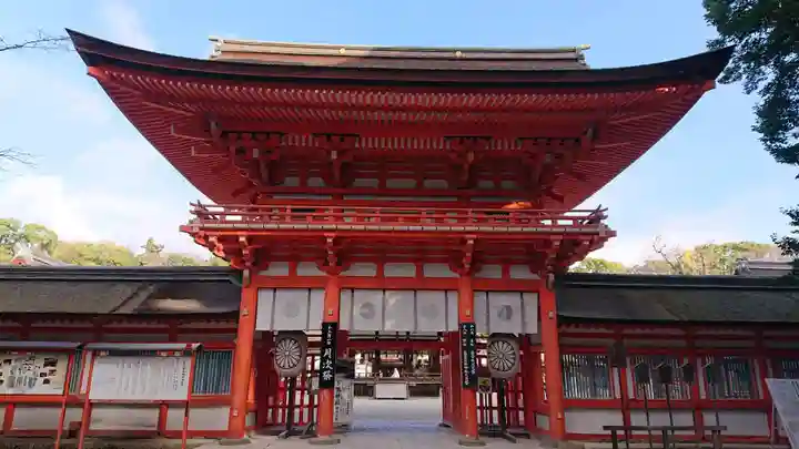 賀茂御祖神社(下鴨神社)の山門・神門