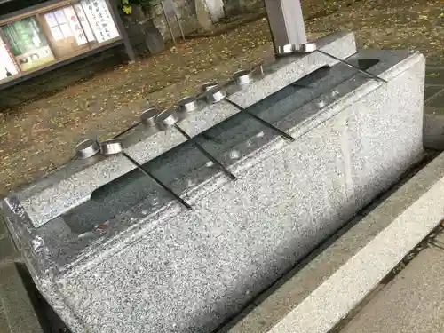 酒列磯前神社の手水舎