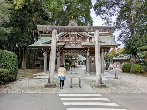 姉埼神社の鳥居