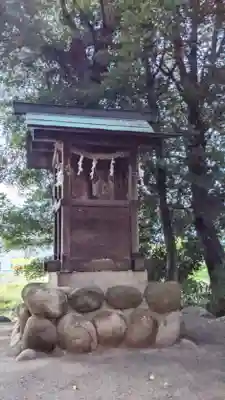 市杵島社の本殿・本堂