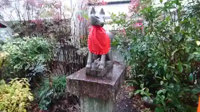 三輪神社の狛犬