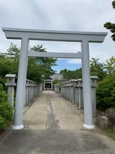 比佐豆知神社の鳥居