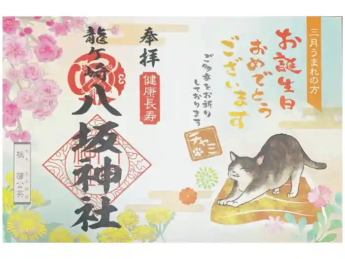 龍ケ崎八坂神社の御朱印